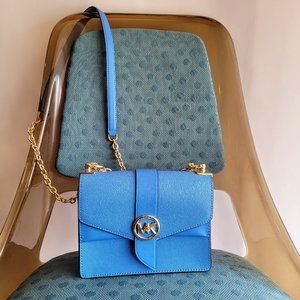 Michael Kors little blue purse